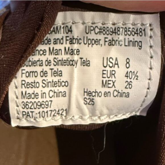 Madden NYC Men's Brown Faux Leather Sneakers in a Size 8 - Picture 6 of 7